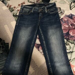 Silver jeans size 27/30 in great condition!